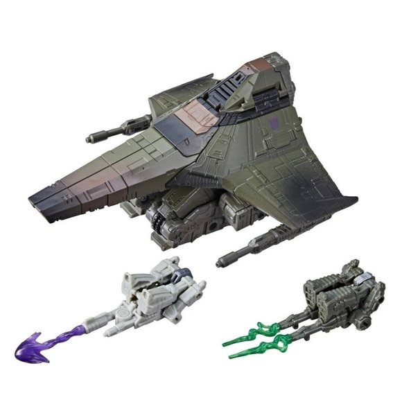 Hasbro Netflix Transformers War for Cybertron Decepticon Sparkless Seeker - Picture 9 of 9